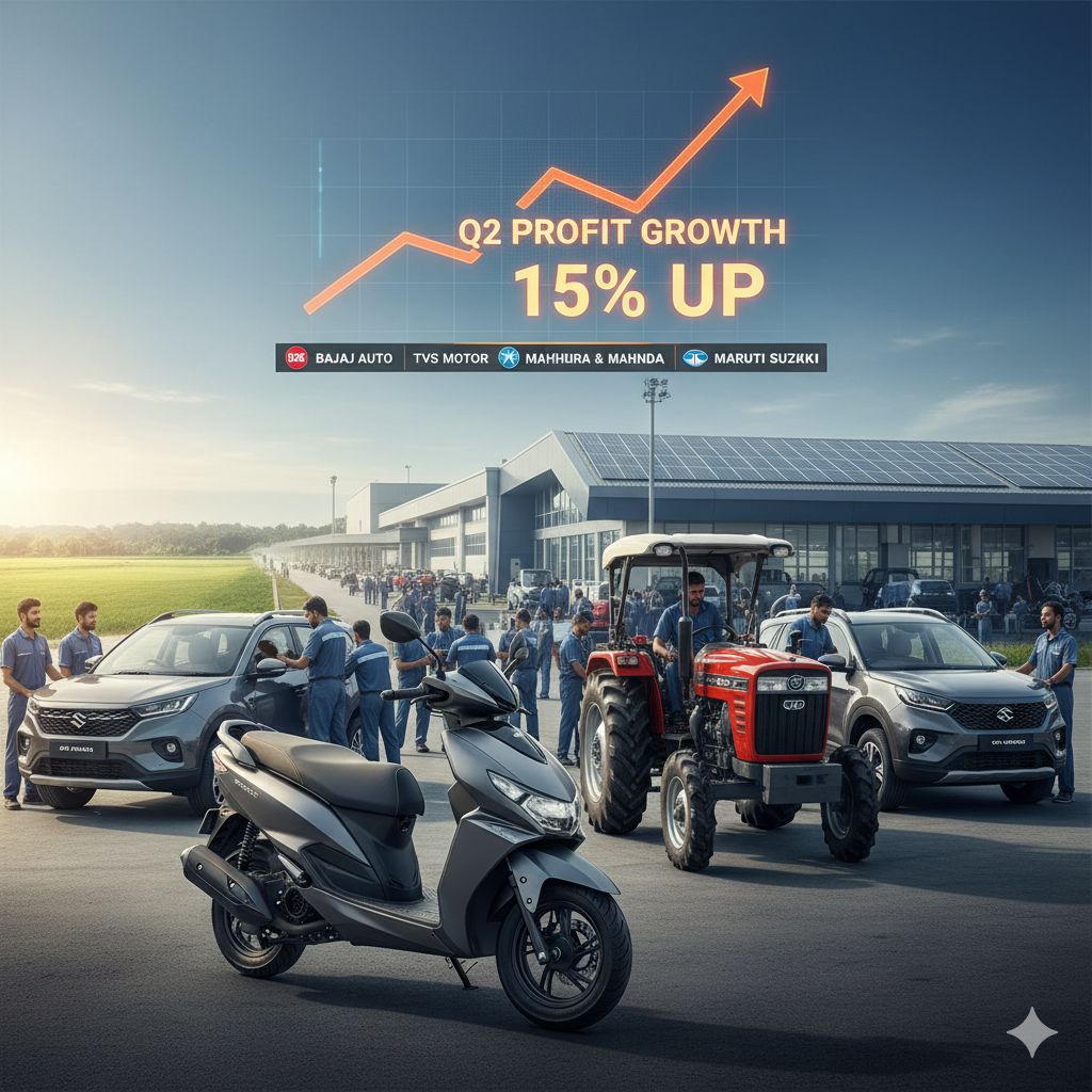Major Comeback: Indian Automakers Projected for Double-Digit Profit Surge in Q2