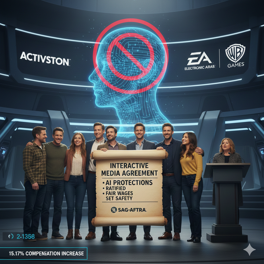 New Interactive Media Agreement Addresses AI and Safety for Video Game Performers