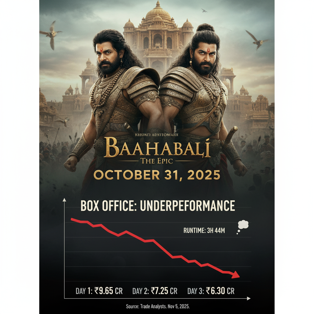 Analysis: Why the ‘Baahubali: The Epic’ Re-release Fell Short of Phenomenal Expectations