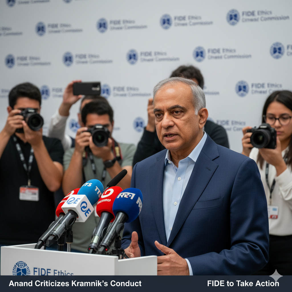 Anand Expresses Disappointment Over Kramnik’s Conduct on Cheating Allegations