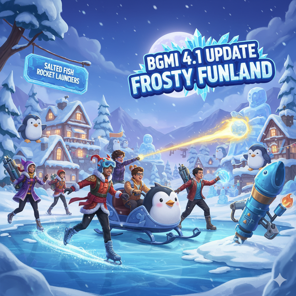 BGMI 4.1 Update: Release Schedule and New Features Detailed