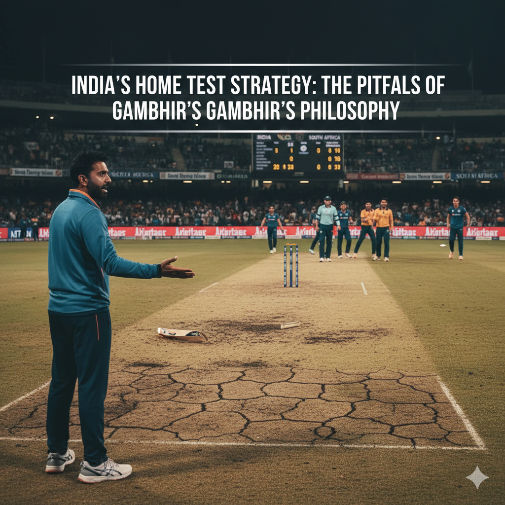 Examining India’s Home Test Strategy: The Pitfalls of Gautam Gambhir’s Pitch Philosophy
