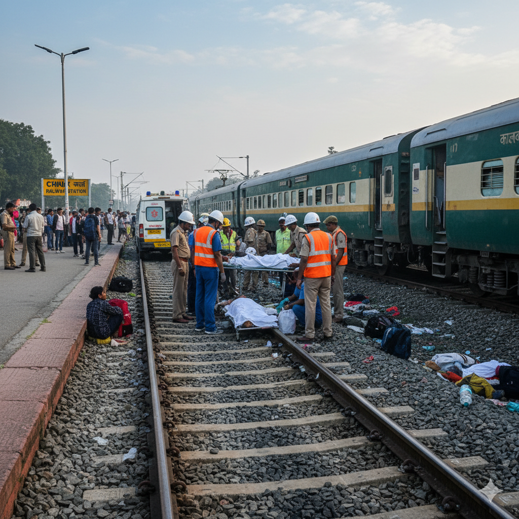 Fatal Train Accident in Uttar Pradesh