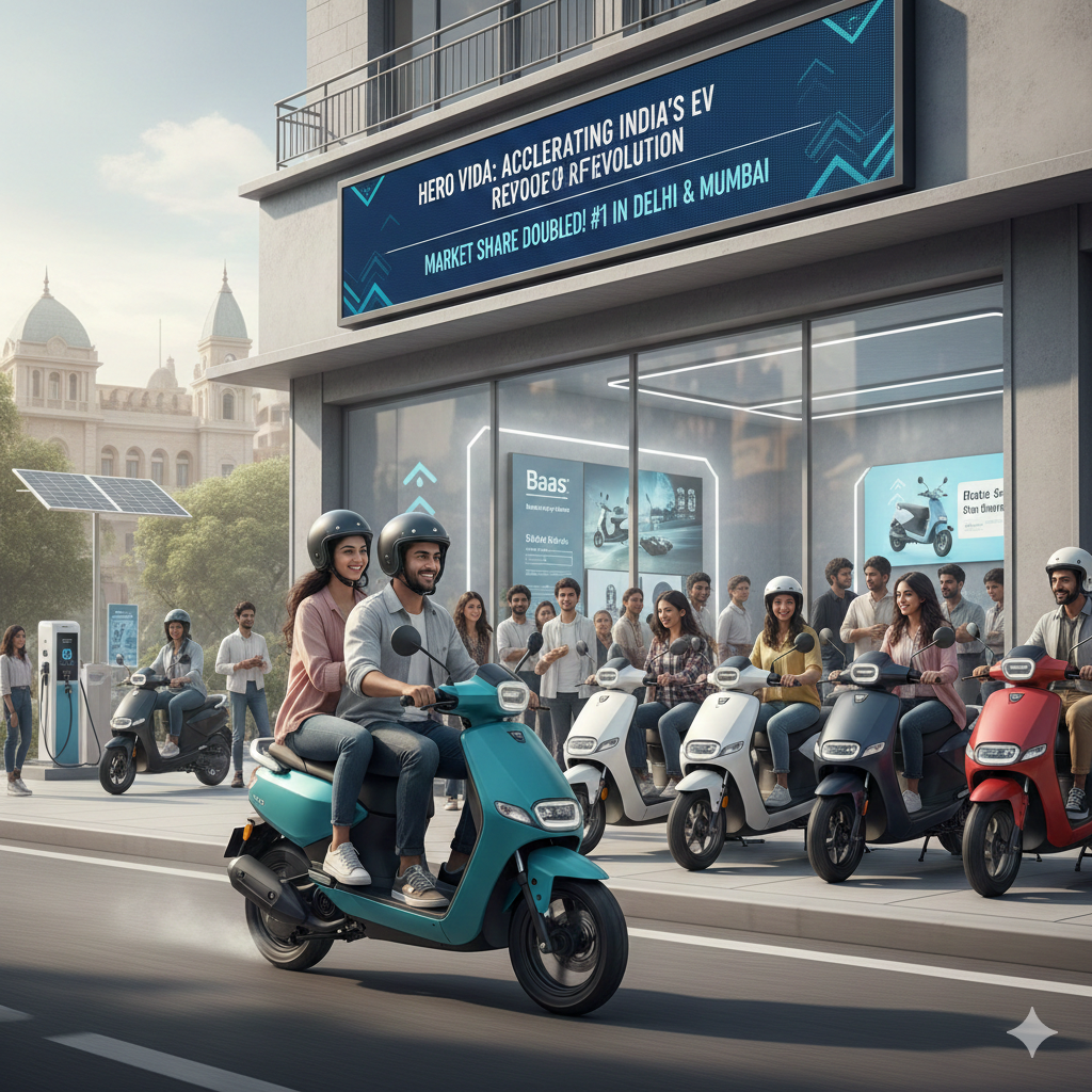 Hero VIDA Accelerates Market Presence, Driven by Subscription Model Success