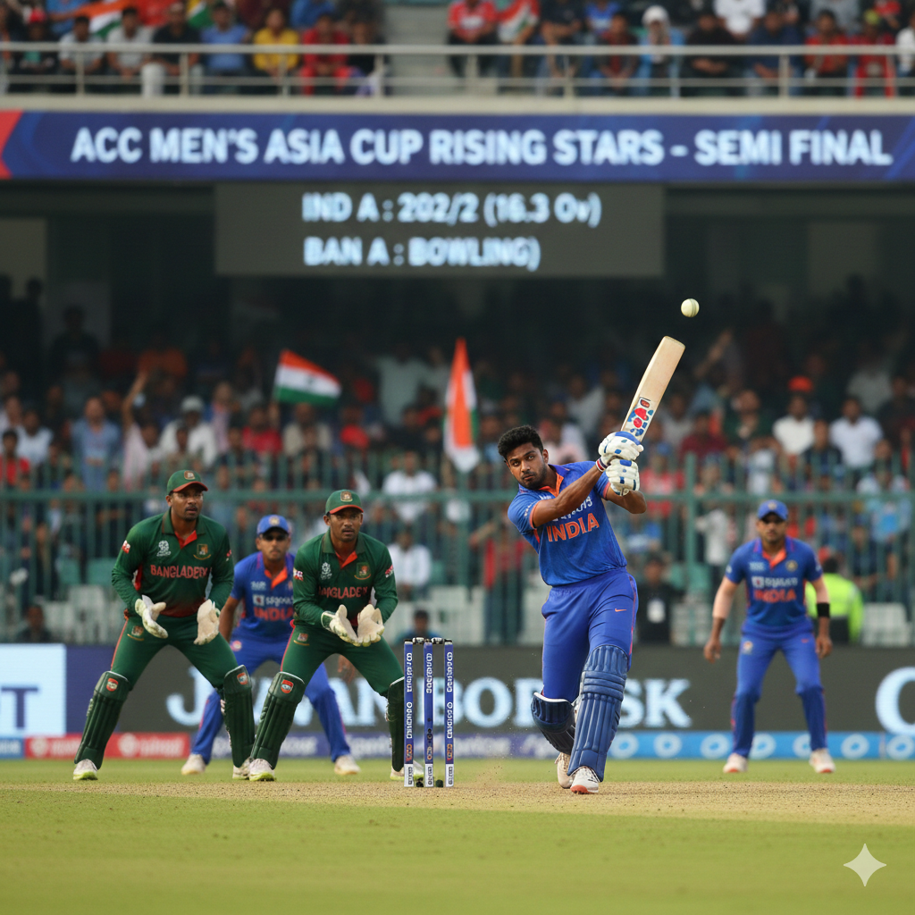 India A vs Bangladesh A: Previewing the Semi-Final Clash