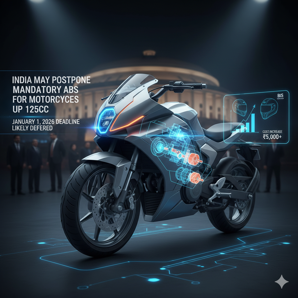 India May Postpone Mandatory ABS for Motorcycles Up to 125cc
