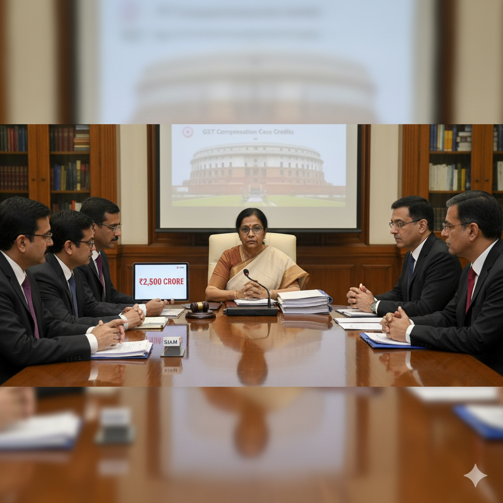 Indian Auto Industry Seeks Government Resolution on ₹2,500 Crore Lapsed GST Cess Credits