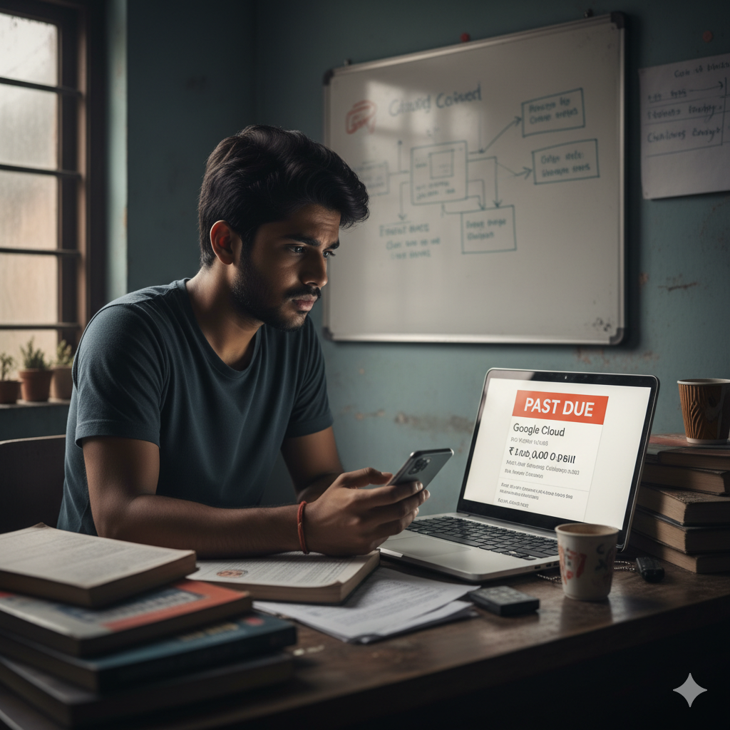 Indian Student Faces Near ₹1 Lakh Google Cloud Bill After College Mandate