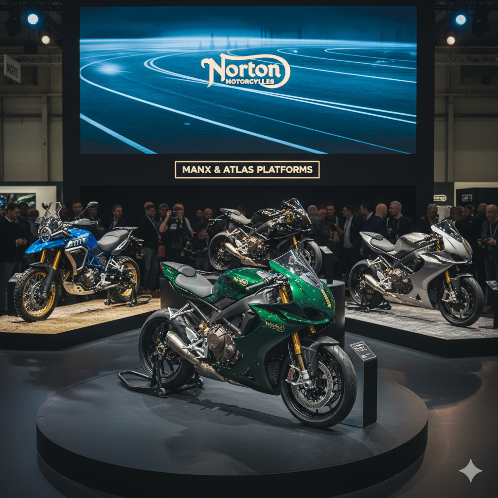Norton Motorcycles Unveils New Era with Four Models at EICMA 2025