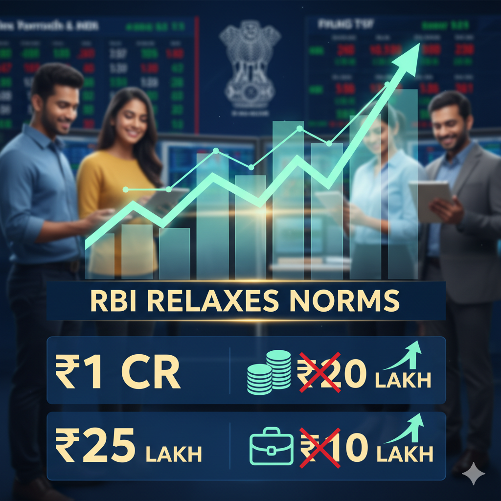 RBI Eases Lending Rules to Boost Capital Markets