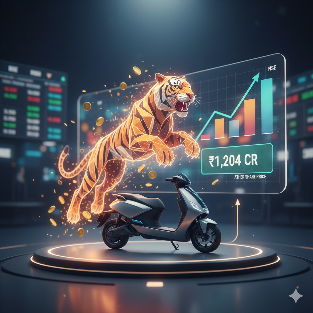 Tiger Global Completes Full Exit from Ather Energy with ₹1,204 Crore Stake Sale