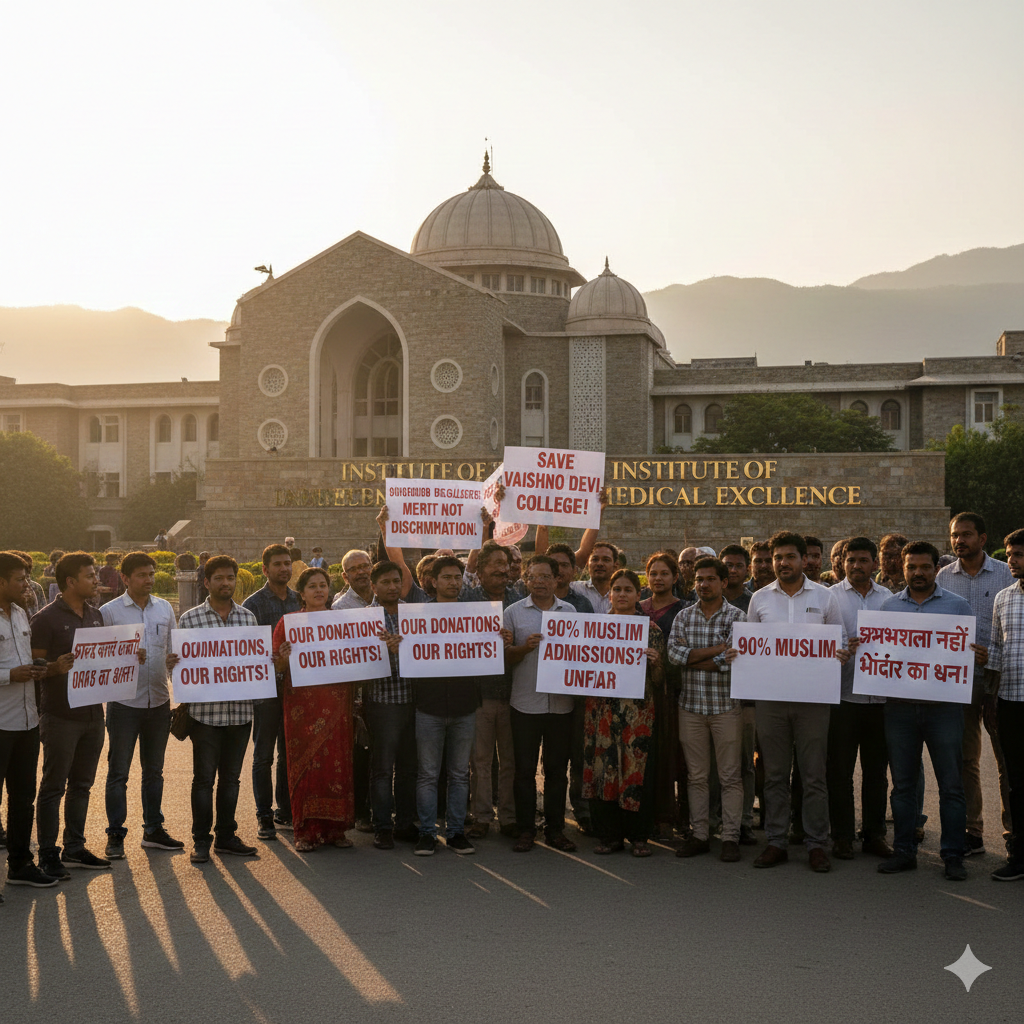 Controversy Surrounds Admissions at Vaishno Devi Medical College